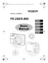 Olympus X-800 Manual de usuario