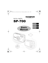 Olympus SP-700 Manual de usuario