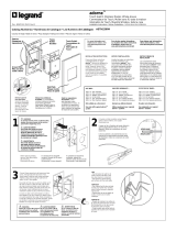 Legrand ASTH155RMW1 Guía de instalación