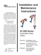 T & S Brass & Bronze Works B-1200 Guía de instalación