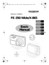 Olympus FE-350 Wide Manual de usuario