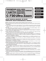 Olympus Camedia C-720 Ultra Zoom Manual de usuario