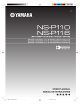 Yamaha NS-P116 El manual del propietario