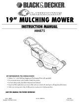 Black & Decker MM875 El manual del propietario