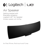 Logitech UE Air Speaker Guía de inicio rápido