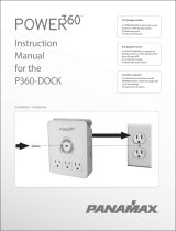 Panamax P360-DOCK Manual de usuario