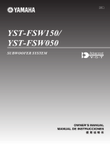 Yamaha YSTFSW150B Manual de usuario