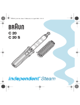 Braun C20,  C20S,  Independent Steam Manual de usuario