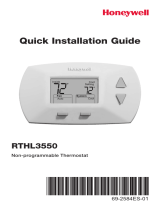 Honeywell RTHL3550 Manual de usuario