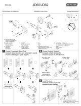 Schlage JD60 Guía de instalación