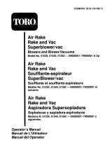 Toro Air Rake Blower Manual de usuario