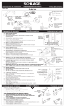 Schlage F40ACC626 Guía de instalación
