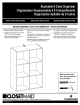 ClosetMaid6 Cube Organizer