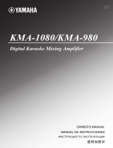 Yamaha KMA-980 El manual del propietario