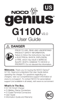 NOCO G1100 Manual de usuario