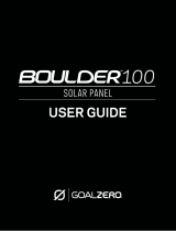 Goalzero Boulder 100 Manual de usuario