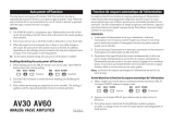 Vox AV30/AV60 Auto Power Off El manual del propietario