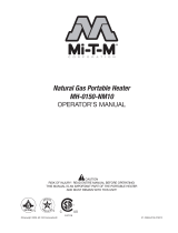 Mi-T-MMH-0150-NM10 Natural Gas Portable Heater