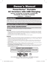 Tripp Lite PowerVerter® Portable AC Inverters El manual del propietario