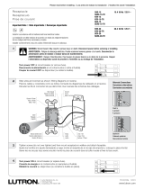 Lutron Electronics CAR-15-GR Guía de instalación