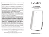 Lasko HF25610 Manual de usuario