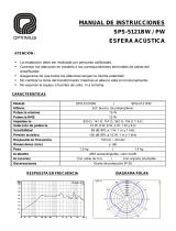 Optimus SPS-5121BW Manual de usuario