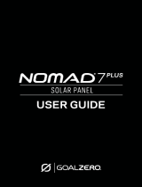 Goalzero Nomad 7 Manual de usuario