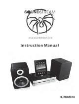 Soundstream H-200MDi Manual de usuario