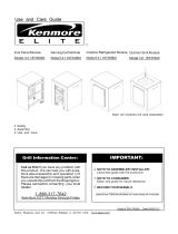 Kenmore Elite 141.16732900 El manual del propietario