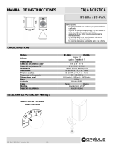Optimus BS-6BA Manual de usuario
