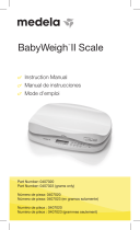 Medela BabyWeigh II Manual de usuario