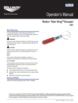 Vollrath Redo® Tater King™ Scooper Manual de usuario