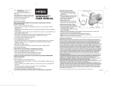 HoMedics HMDX-SPR Manual de usuario