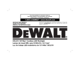 DeWalt 12 MAX Lithium-Ion Cordless LED Work Light El manual del propietario