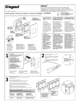 Legrand ADTH600RMHM1 Guía de instalación