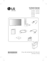 LG 49SM5B Guía de instalación