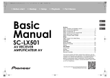 Pioneer SCLX501SC-LX501 Manual de usuario