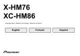 Pioneer X-HM76_XC-HM86 Manual de usuario