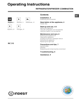 Indesit inbouw Koelvriescombinatie IN C 310 (SP-PT) El manual del propietario