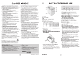 Whirlpool AFG 522 -C/H WP Guía del usuario