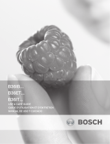 Bosch B36ET71SN Manual de usuario