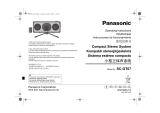 Panasonic SCGT07E Manual de usuario