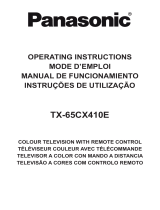 Panasonic TX65CX410E Manual de usuario