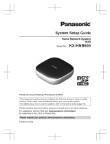 Panasonic KXHN6001 Instrucciones de operación