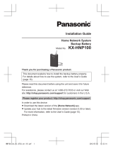 Panasonic KXHNP100 Instrucciones de operación