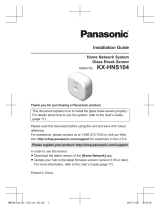 Panasonic KXHNS104 Instrucciones de operación
