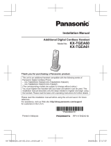 Panasonic KXTGEA61 Instrucciones de operación