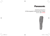 Panasonic ERHGP62 Instrucciones de operación
