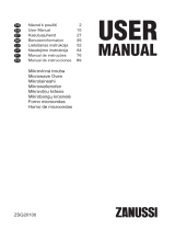 Zanussi ZSG20100XA Manual de usuario