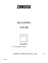 Zanussi ZTE255 Manual de usuario